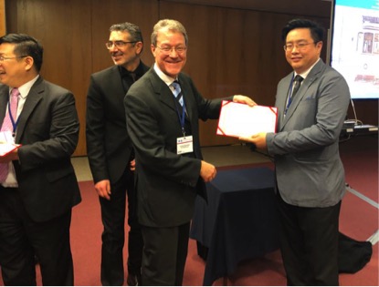 Dr Tan appointed as Vice-President of the GCASMA by Professor Luca Incrocci, President of the ISSM in 2018