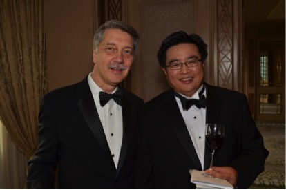 Dr Tan with his mentor Professor Wayne Hellstrom during his fellowship graduation in 2014